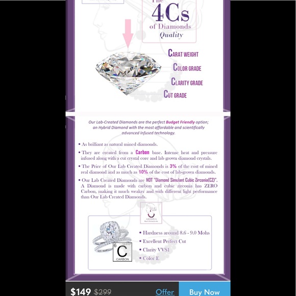 Fake “Lab Diamond” Vs Hybrid Diamond Vs Moissanite - Picture 13 of 13